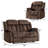 Ireneo 2- Piece Soft Skin-Friendly Short Plush Fabric Manual Reclining Living Room Set-100918728