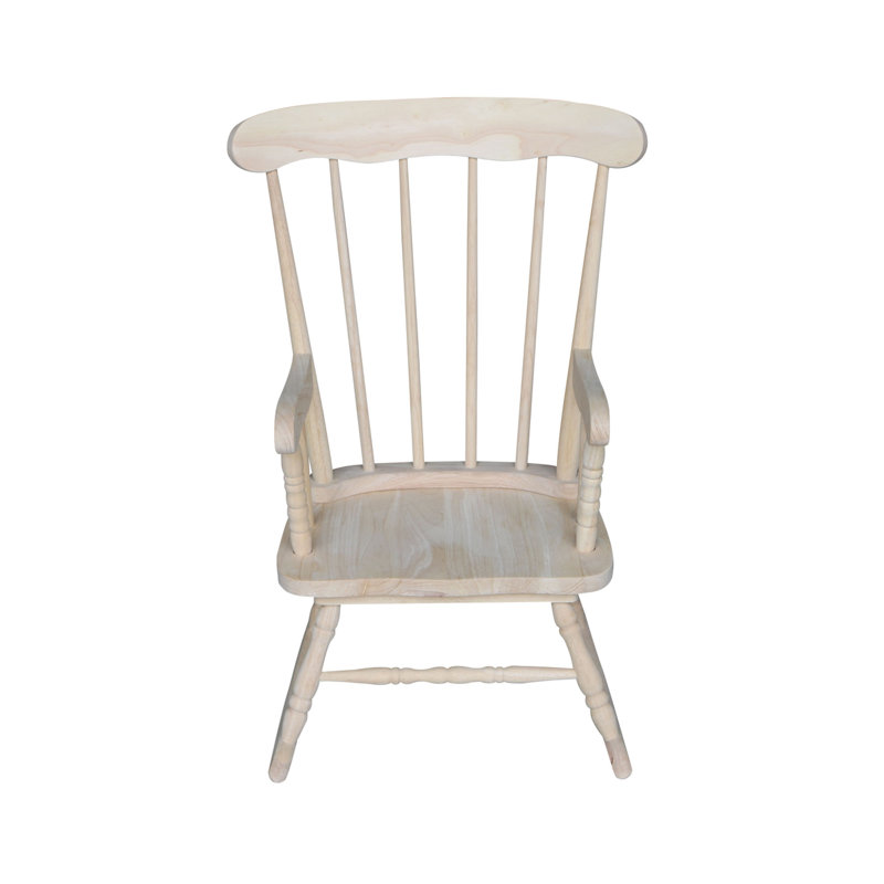 Petrolia Kids Solid Wood Rocking Chair