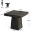 Table de salle à manger 31,5 po pour 4 personnes (table unique, sans chaise)