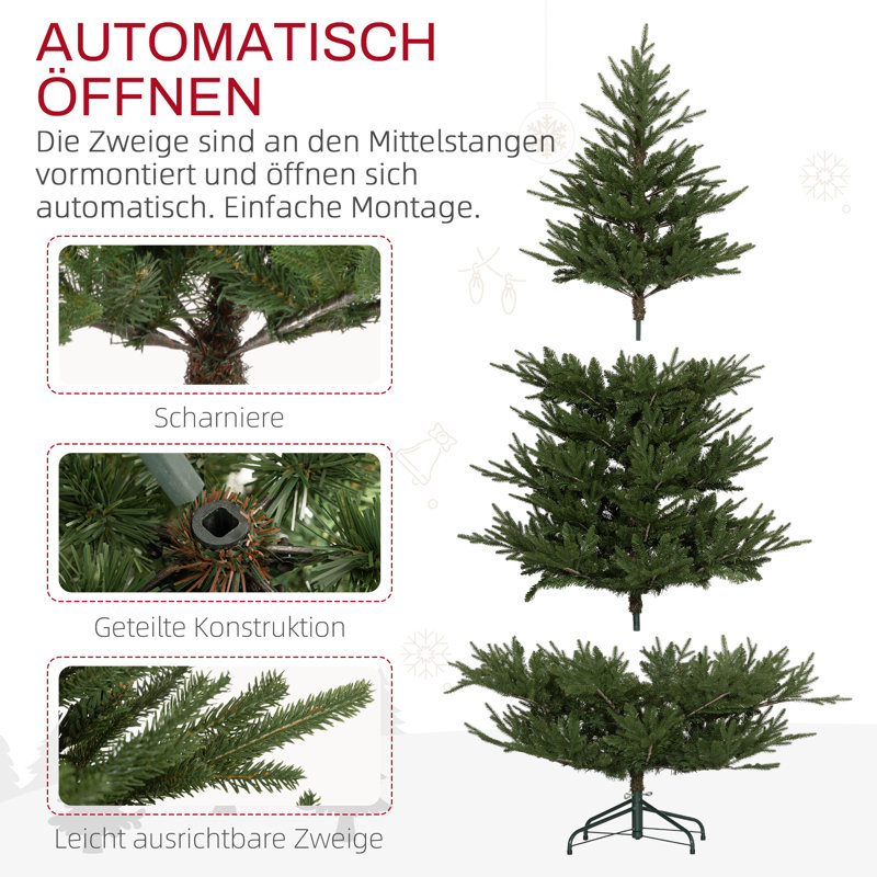 180cm H Artificial Tropical Christmas Tree