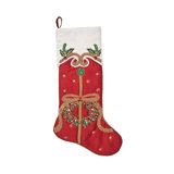Jewel Wreath Stocking