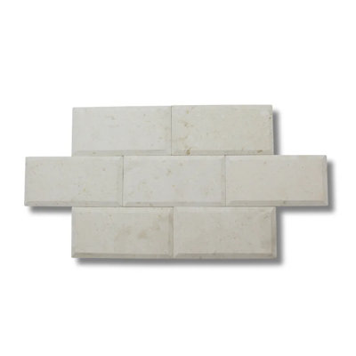 3x6 LIMESTONE TILES HONED & DEEP