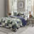 Comfortable Microfiber Bedding Sets, Rustic Reversible Design For Home