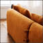 Canapé à compression polyvalent en chenille avec méridienne et coussins pour la maison, alliant confort et style-780812945-780812950
