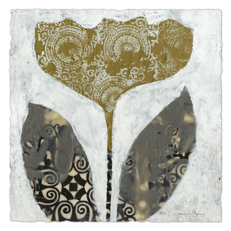 Fleurs populaires IV, H 30 po x l 30 po x P 1,25 po