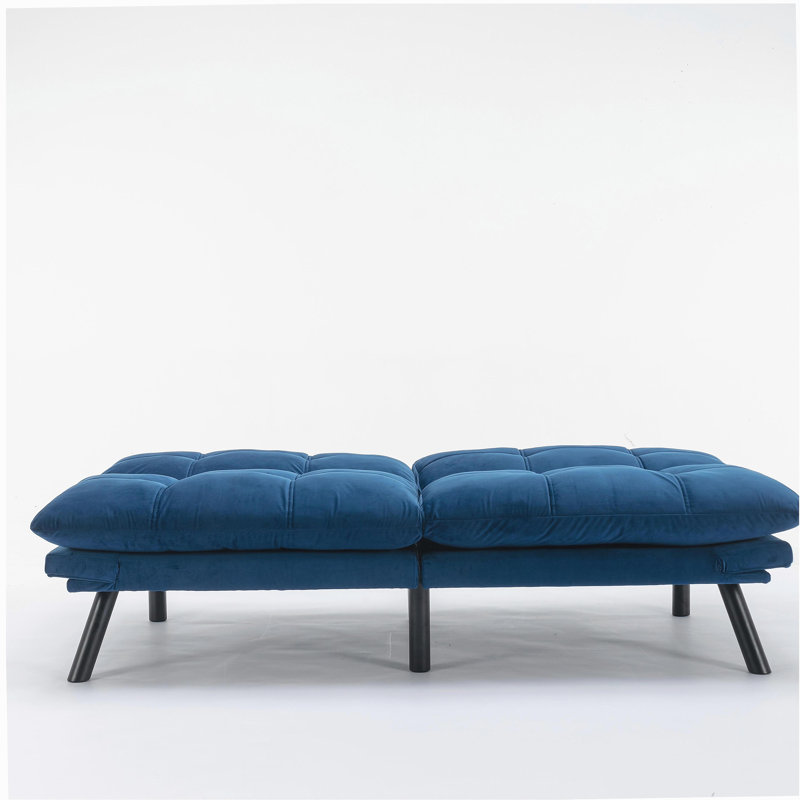 Canapé-lit pliant convertible bleu marine, Marine