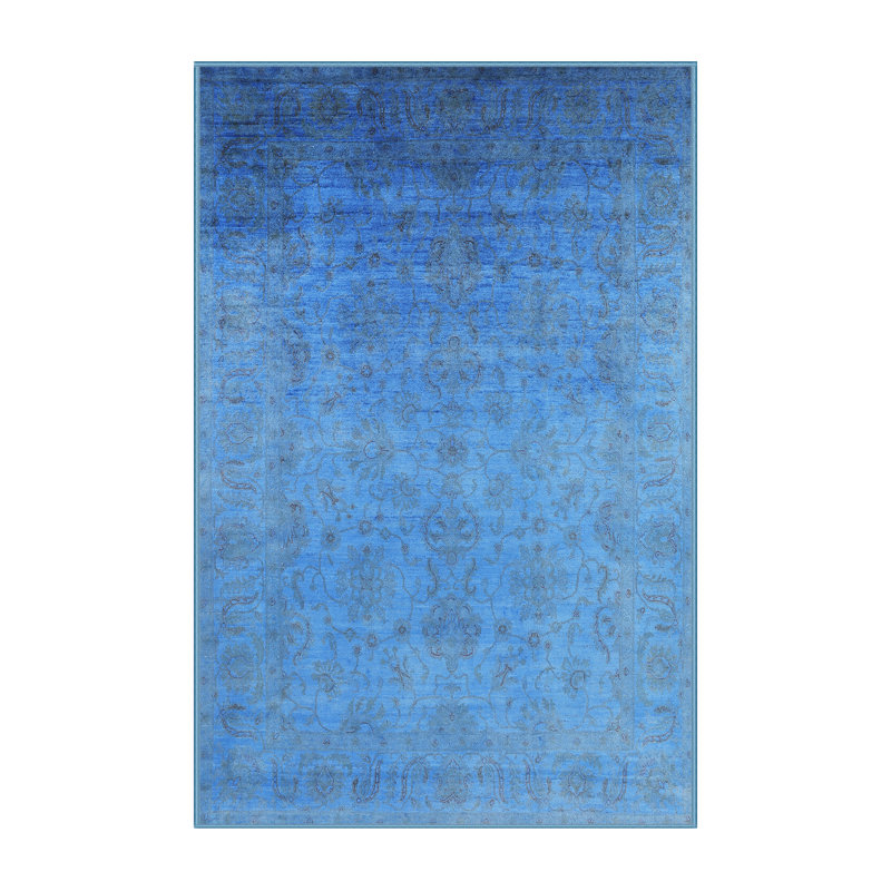 Hysell Oriental Indoor Rug, Rectangle 6' x 9'
