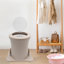 YYBSH 2.4 Cubic Feet cu. ft. Portable Dryer in Apricot Colour-92576643