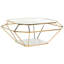 Table basse avec cadre Euclide