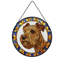 Vitrail de chien terrier vitrail-129205846