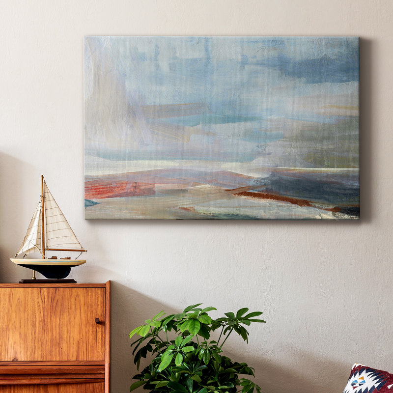 Coldwater Canyon - peinture sur toile tendue, H 60 po x l 40 po x P 1 po