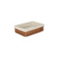 Wicker Lined Storage Tray Basket
