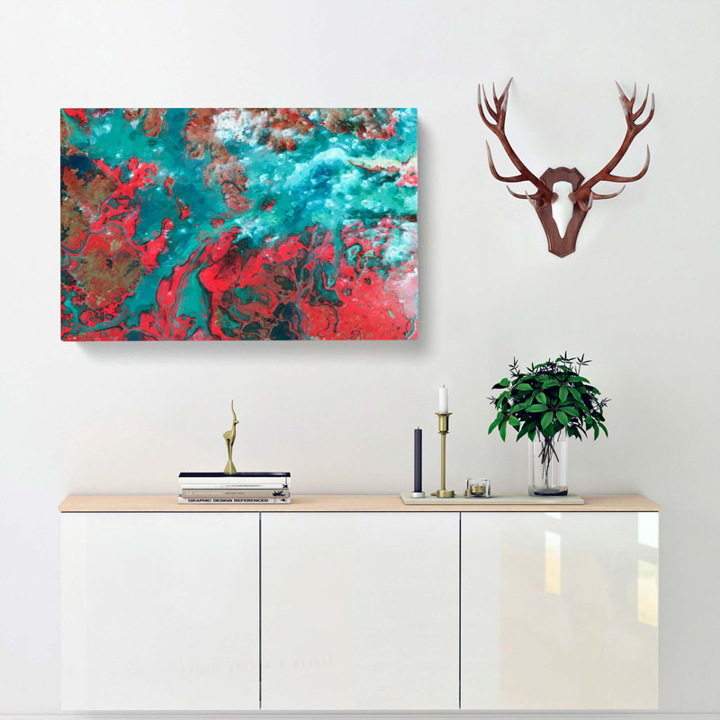 My Imagination in Abstract - Wrapped Canvas Painting Print, 60cm H x 91cm W x 3cm D