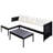 Ardeth 3 Piece Deep seating with Cushions-374742221