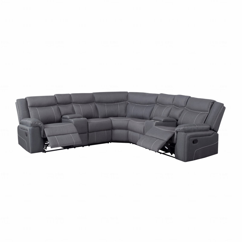 109.4" With Manual Reclining Function Function Sectional Sofa