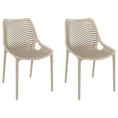 Chaise d'appoint empilable d'extérieur Farrah
