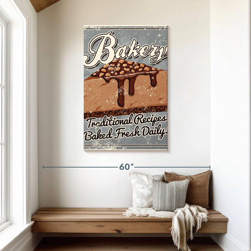 Tergel Chocolate Cheesecake Bakery, 45" H x 30" W
