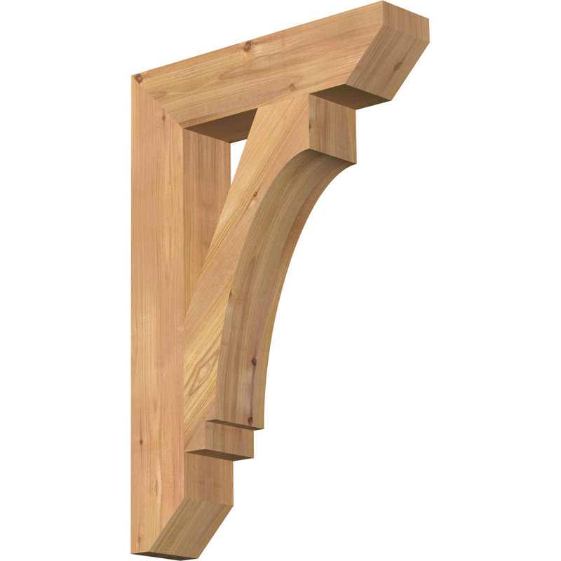 BKTIMP06 Support en bois rustique à lattes impériales, Douglas (lisse), H 24 po x l 3,5 po x P 16 po
