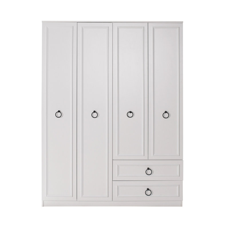 Nebras 4 Door Wardrobe