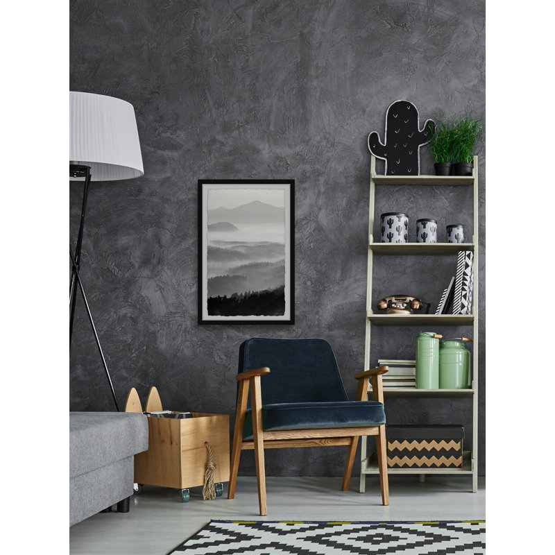 Grey Days - Single Picture Frame Print, 30cm H x 20cm W