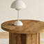 Table d'appoint en bois avec base octogonale-1394377813