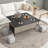 5 Pieces Lift Top Coffee Table Set With Storage Convertible Dining Table With Ottomans