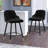 Swivel Velvet Upholstered Counter & Bar Stool-28795501-28795500
