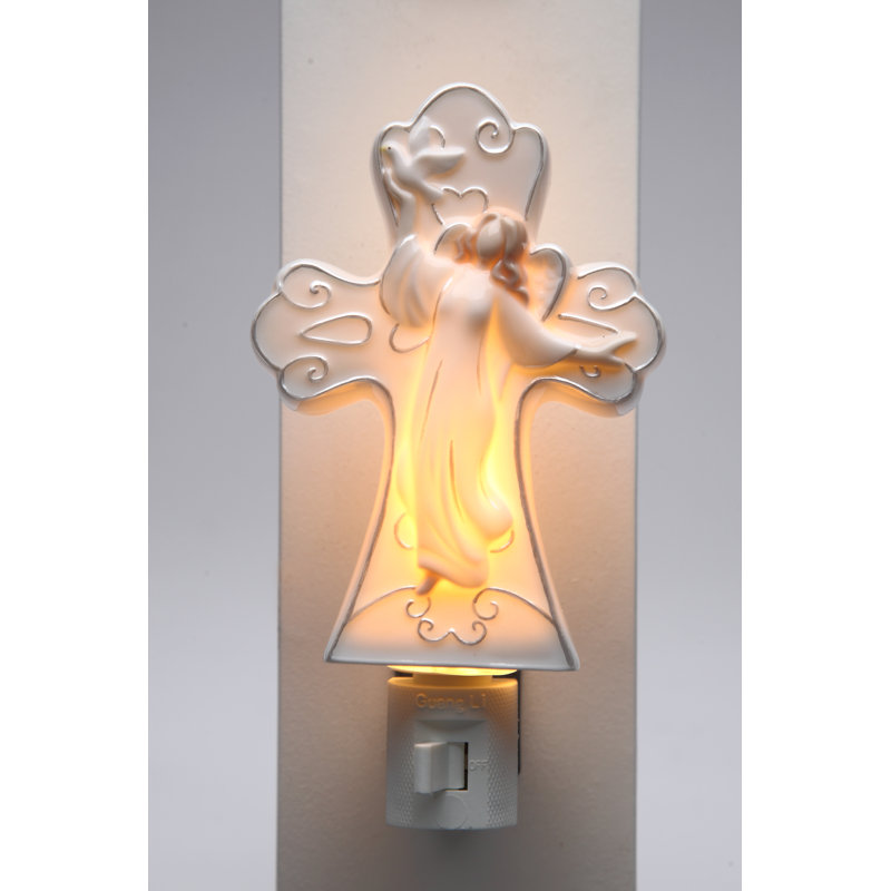Angel with Dove Plug Night Light