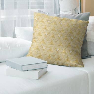 Flendersen Square Pillow Cover u0026 Insert Latitude Run Color: Yellow