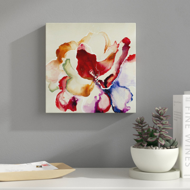 « hyperchromic iii », peinture sur toile, Toile tendue, H 12 po x l 12 po x p 1,25 po