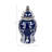 Patterned Eclectic Temple Jar with Lid-821395134