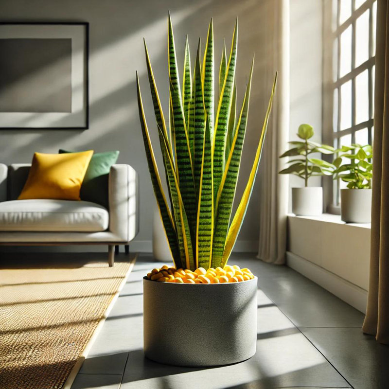 2 pierres de rivière LBS, pierres de jardin décoratives pour l'aménagement paysager des plantes, Jaune pâle