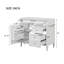 Meuble-lavabo de salle de bain 36 po sans lavabo supérieur, armoire de rangement moderne avec 2 tiroirs et un tiroir basculant, structure en bois massif-1524840231-1520427367