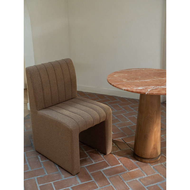 Chaise de salle à manger Sally brun clair, Brown