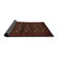 Tapis brun à motif oriental-1327728909