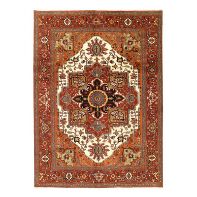 Grotberg One-of-a-Kind Rectangle 8'11" X 12'2" Lamb's Wool Area Rug
