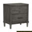 Table de chevet style transitionnel 1pc