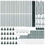 120 cm H x 5000 cm W Border Fencing