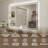 TMMV 48" W x 36" H Frameless LED Light Anti-Fog Wall Bathroom Vanity Mirror In Polished Crystal-547131167