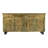 Jazmin 80" Mango Wood Sideboard with Cast Iron Wheels