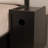 Narrow Solid Wood Nightstand with 2 Drawers-285118320-283522430
