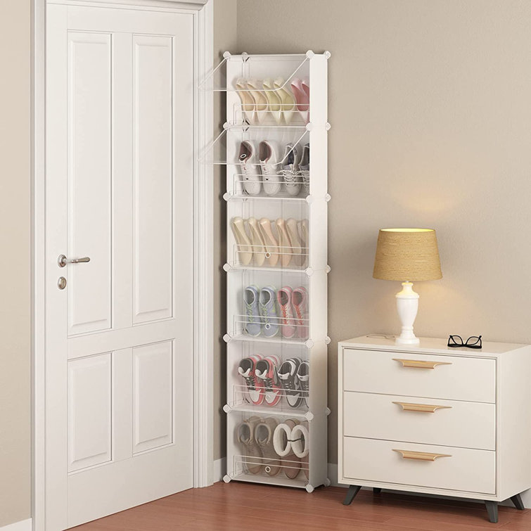 Mabiya 12 Pair Shoe Storage Cabinet Rebrilliant