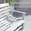 Double chaise berçante, banc oscillant attrayant-1780710964