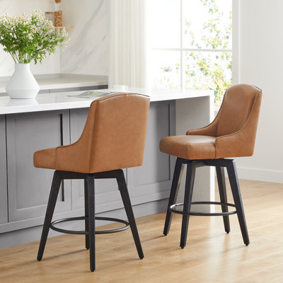 Tabouret de comptoir pivotant 26 po Annelotte