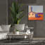  «Bucolique Structure 6» par Carol Young, art mural sur toile, 37 po x 37 po