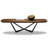 Brown Solid Wood Rectangular Coffee Table-227351758
