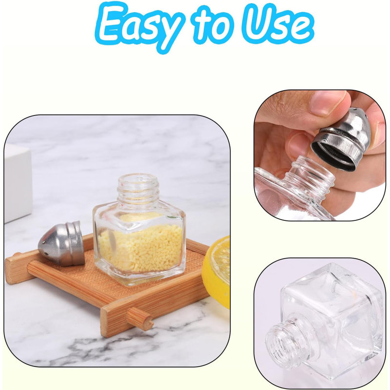 Paquet de 100 mini salières et poivrières