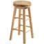 Swivel Solid Wood Counter Stool-112246546