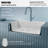 Karran Quartz 33'' X 22'' Single Bowl Top Mount Drop-in Kitchen Sink Kit-50597854