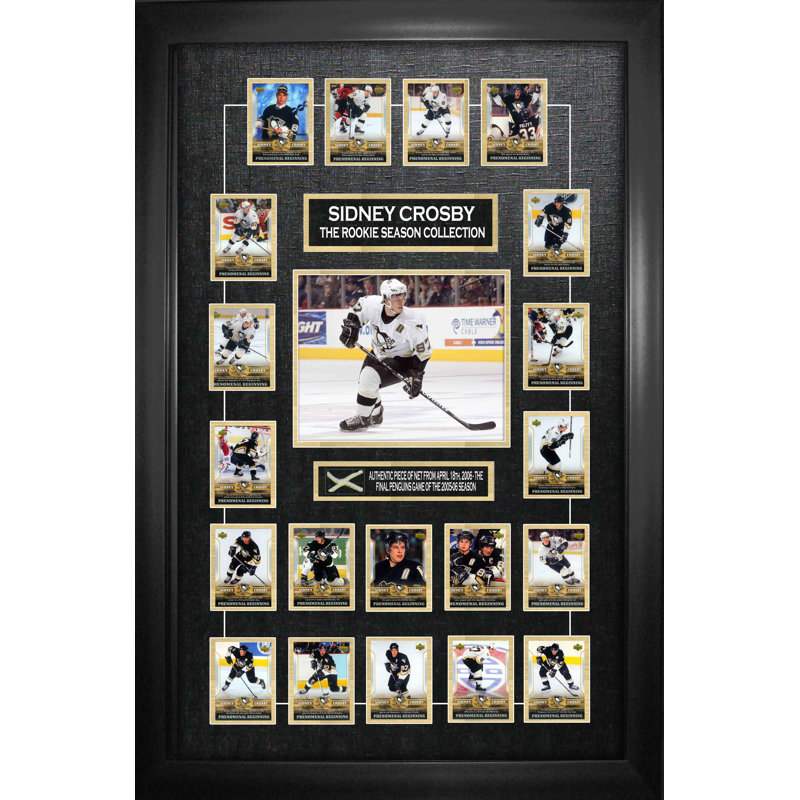 Cartes de hockey Crosby, S avec pièce de filet de la saison 2005-2006